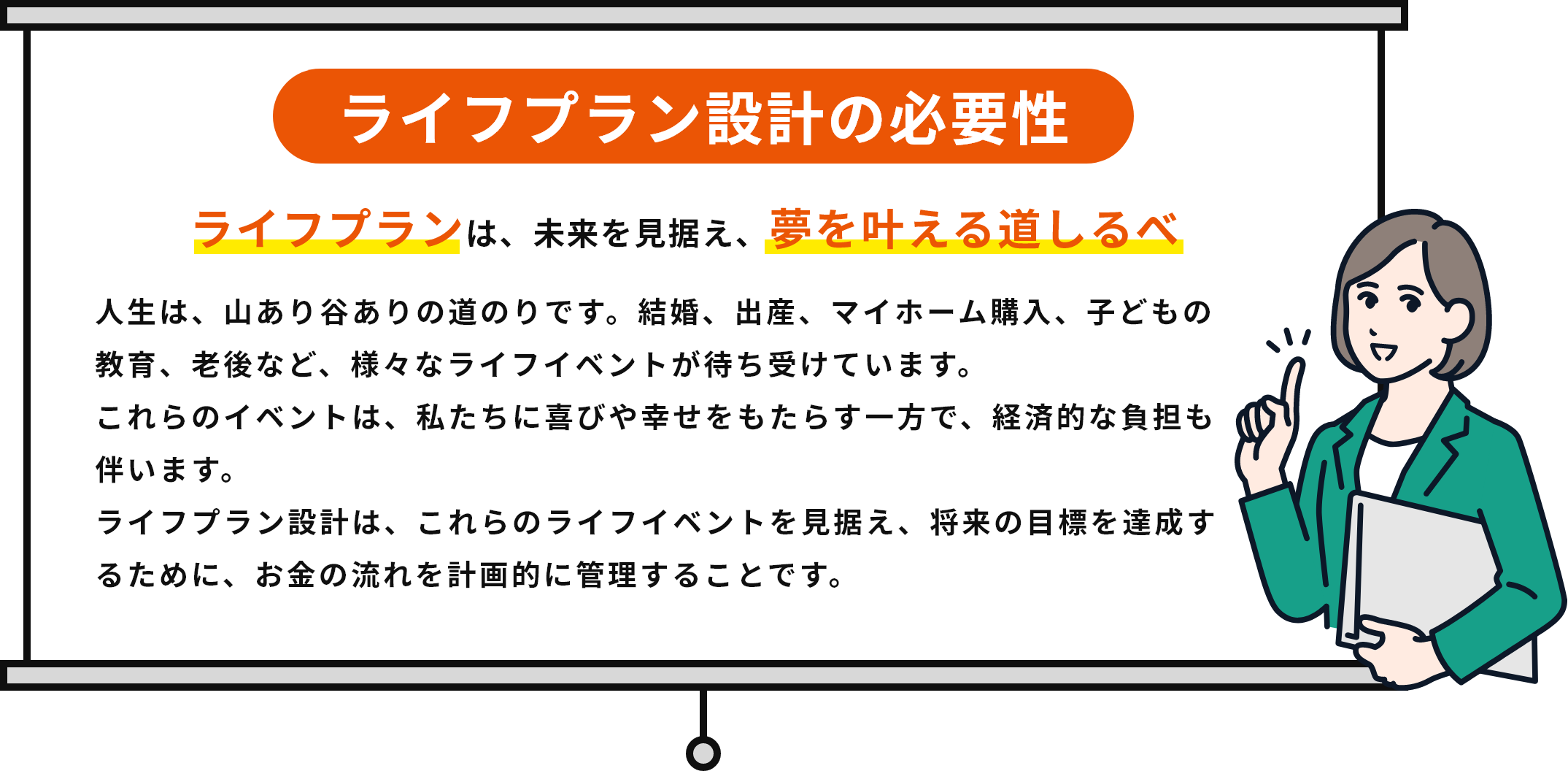 ライフプランは、未来を見据え、夢を叶える道しるべ